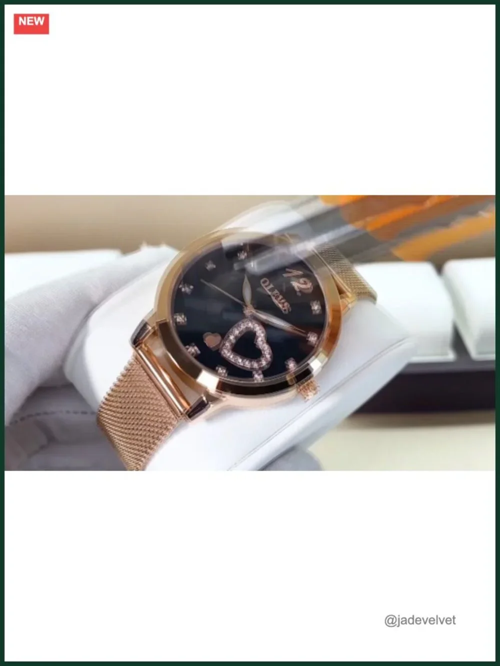 OLEVS Women's Slim Casual Dress Wrist Watch